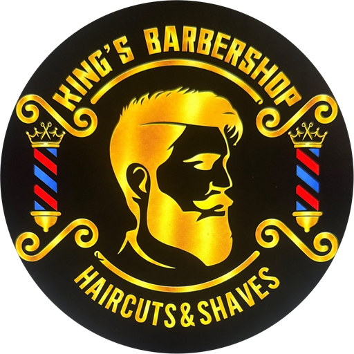 King's Barbershop logo
